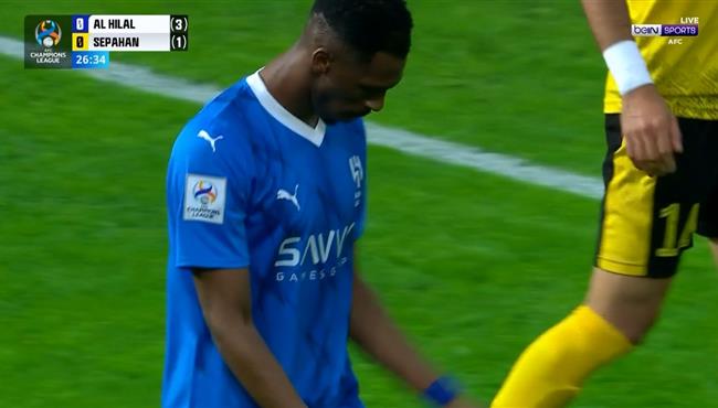 القائم يحرم محمد كانو من تسجيل هدف للهلال امام سباهان اصفهان