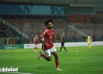 فيديو بأسيست موديست حسين الشحات ي سجل هدف الأهلي الأول أمام ميدياما