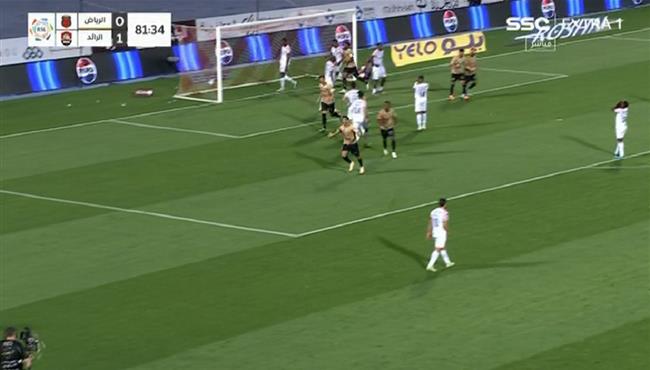 اهداف مباراة الرائد والرياض 1 1 الدوري السعودي