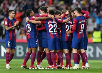 رجل مباراة برشلونة وخيتافي في الدوري الإسباني