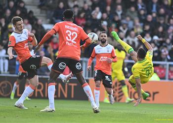 فيديو بمشاركة مصطفى محمد نانت يعبر لوريان بصعوبة في الدوري الفرنسي