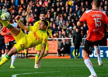 مدرب نانت يوضح سبب استبدال مصطفى محمد مبكر ا أمام لوريان