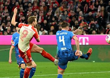 فيديو هاري كين ينقذ بايرن ميونخ ويقوده لفوز قاتل أمام لايبزيج في الدوري الألماني