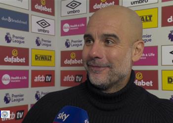 جوارديولا بعد عبور بورنموث لاعبو مانشستر سيتي خارقون وسأظل معهم مهما حدث