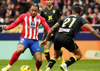 أتلتيكو مدريد يكتفي بتعادل مخيب مع ألميريا في الدوري الإسباني