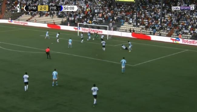 فيستون مايلي يهدر فرصة هدف امام مازيمبي بدوري ابطال افريقيا