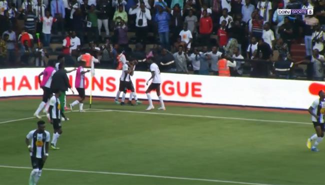 هدف مازيمبي الثالث في مرمي بيراميدز بدوري ابطال افريقيا خطأ من بلاتي توريه