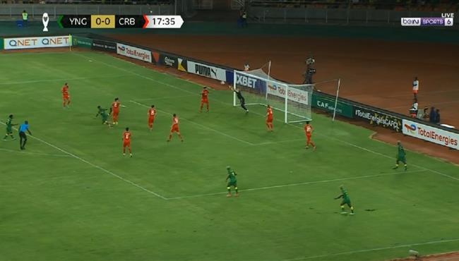 فرصة خطيرة من يانج افريكانز علي مرمي شباب بلوزداد بدوري ابطال افريقيا