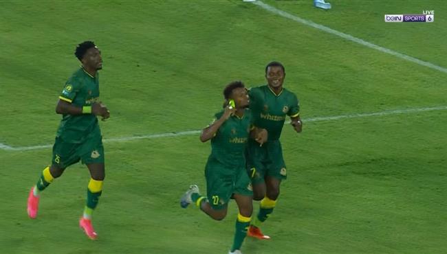 هدف يانج افريكانز الاول في مرمي شباب بلوزداد بدوري ابطال افريقيا