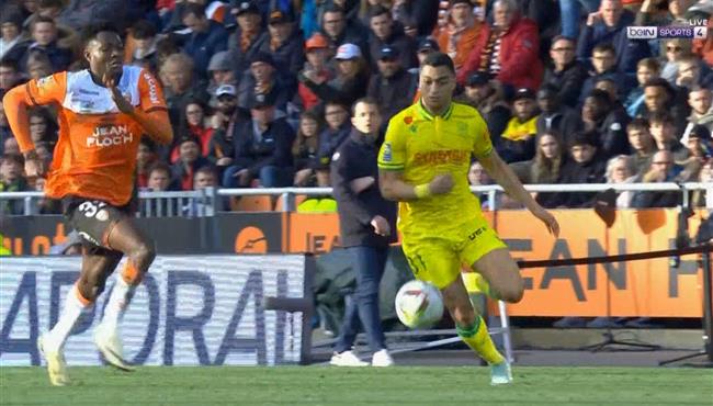 ملخص لمسات مصطفي محمد في مباراة نانت ولوريان بالدوري الفرنسي