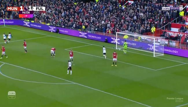 اهداف مباراة مانشستر يونايتد وفولهام 1 2 الدوري الانجليزي