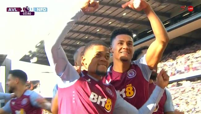 اهداف مباراة استون فيلا ونوتينجهام فورست 4 2 الدوري الانجليزي