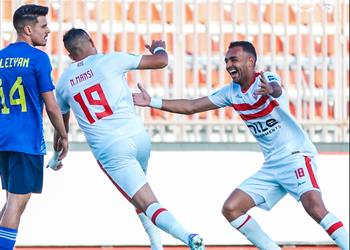 فيديو ناصر منسي ي سجل هدف الزمالك الثاني أمام أبو سليم