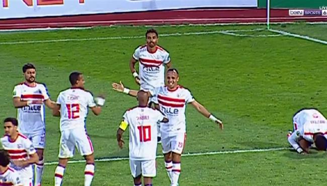 هدف ناصر منسي الثاني في مرمي ابو سليم الليبي بكاس الكونفيدرالية