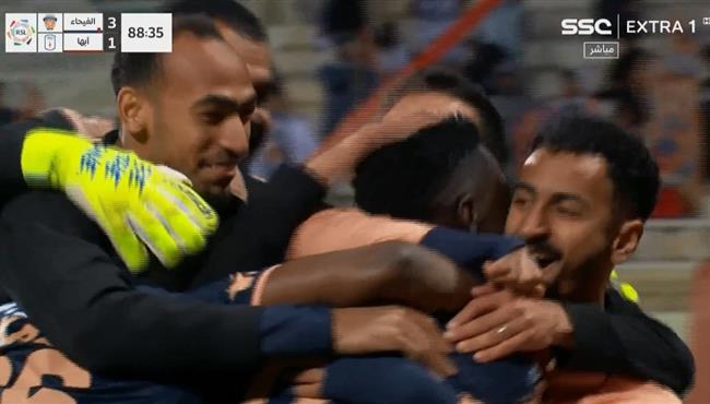 اهداف مباراة الفيحاء وابها 3 2 الدوري السعودي