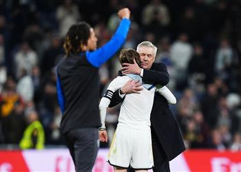 أنشيلوتي يعلق على مستقبل مودريتش ويصر ح استحق احتفالي بهدفه أمام إشبيلية