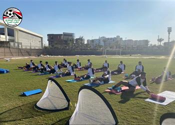 منتخب مصر للشباب يتدرب على فترتين في اليوم الثاني لمعسكره المغلق