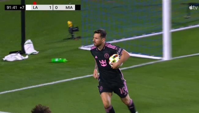 هدف ميسي القاتل في مرمي لوس انجلوس جلاكسي بالدوري الامريكي