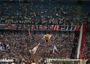 بطولات يوضح عدد جماهير مباراة الزمالك وسوار الغيني في الكونفدرالية