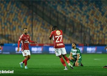 فيديو موديست يسجل هدف الأهلي الخامس أمام بلدية المحلة