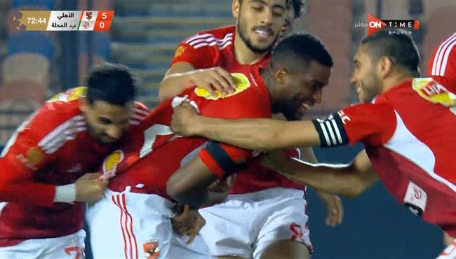 هدف موديست في مرمي بلدية المحلة بالدوري المصري