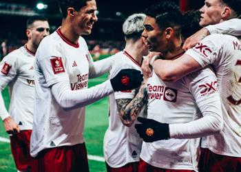 فيديو كاسيميرو يقود مانشستر يونايتد لربع نهائي كأس الاتحاد الإنجليزي بهدف قاتل أمام نوتينجهام