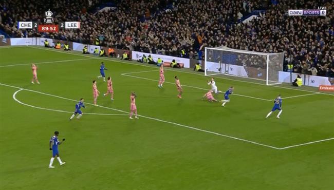 هدف فوز تشيلسي القاتل علي ليدز يونايتد 3 0 كأس الاتحاد الانجليزي