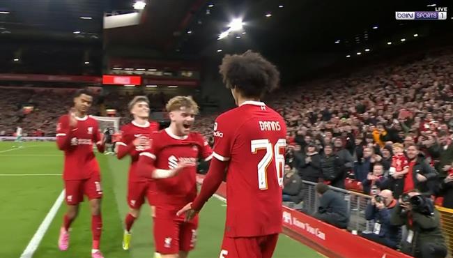 هدف ليفربول الثاني في مرمي ساوثهامبتون بكأس الاتحاد الانجليزي