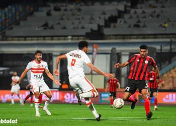 فيديو عمر جابر يسجل هدف الزمالك الأول أمام الداخلية