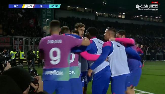 اهداف مباراة ميلان وفروسينوني 3 2 الدوري الايطالي