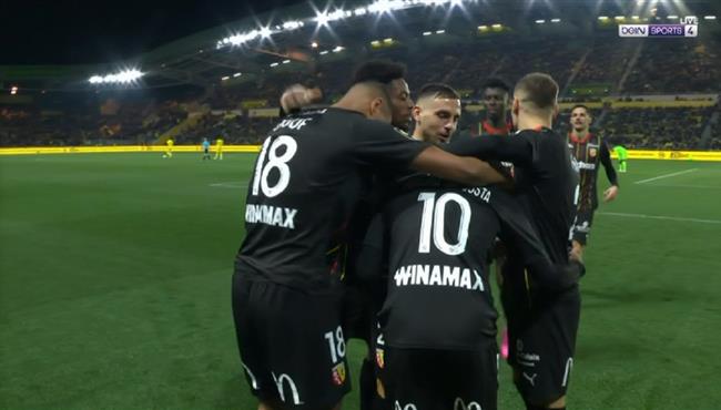 هدف فوز لينس علي نانت 1 0 الدوري الفرنسي