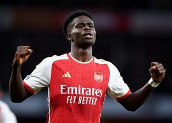 فيديو بوكايو ساكا ي سجل هدف آرسنال الأول أمام ليفربول