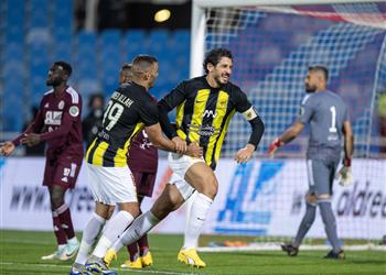 فيديو أحمد حجازي يسجل هدفي الاتحاد الثالث والرابع أمام الفيصلي