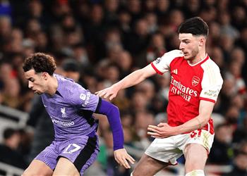 رايس يشيد بلاعب آرسنال بعد الثلاثية أمام ليفربول ويؤكد ركزنا على الفوز