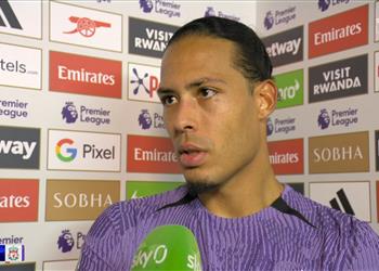 فان دايك إرتكبت خطأ فادح ا أمام آرسنال وصراع اللقب ما زال طويل ا