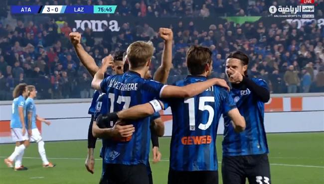 اهداف مباراة اتالانتا ولاتسيو 3 1 الدوري الايطالي