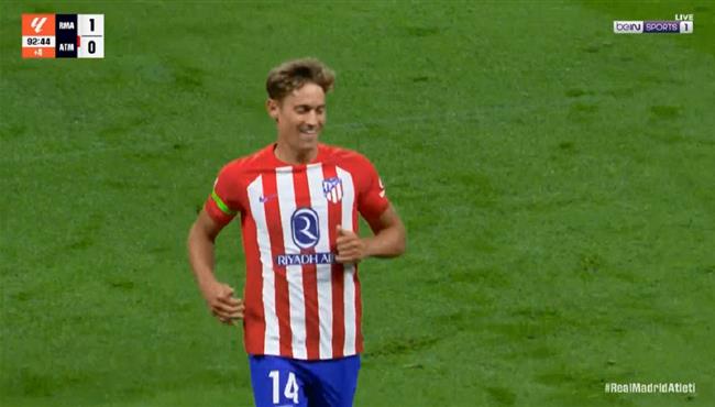 هدف تعادل اتلتيكو مدريد القاتل مع ريال مدريد ماركوس لورنتي