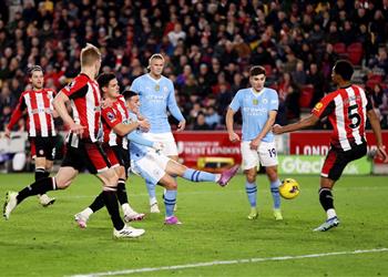 فيديو فودين ينقذ مانشستر سيتي من فخ برينتفورد ويقوده لفوز مثير في الدوري الإنجليزي