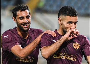 فيديو أحمد قندوسي يقود سيراميكا كليوباترا للفوز على الاتحاد السكندري والتأهل إلى نهائي كأس الرابطة