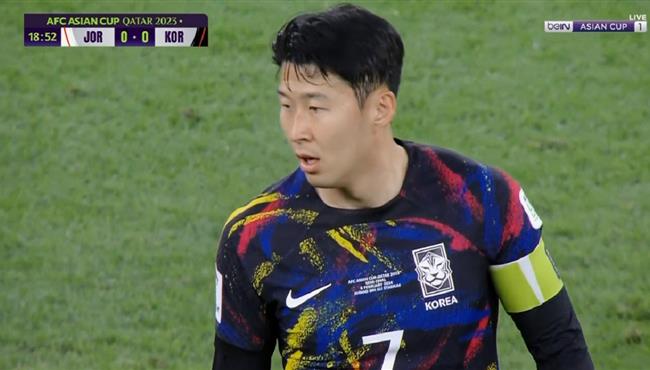 هدف سون الملغي في مرمي الاردن بكأس اسيا