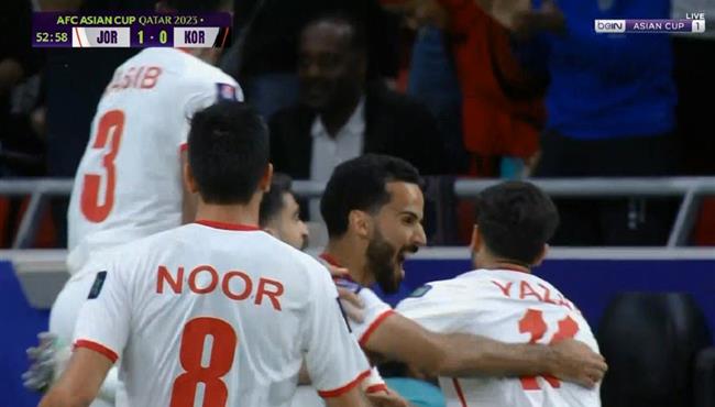 اهداف مباراة الاردن وكوريا الجنوبية 2 0 كأس اسيا