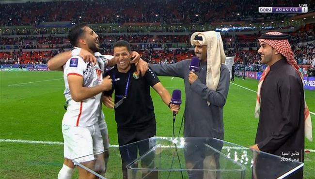 تصريحات وفرحة الحسين عموتة بعد تأهل الاردن التاريخي لنهائي كأس اسيا