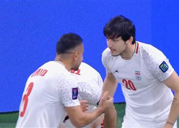 فيديو سردار أزمون ي سجل هدف إيران الأول أمام قطر