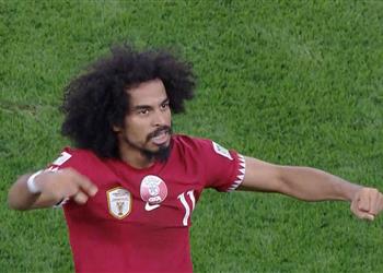 فيديو أكرم عفيف يسجل هدف قطر الثاني في شباك إيران