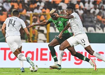 فيديو موكوينا ي سجل هدف تعادل جنوب إفريقيا القاتل أمام نيجيريا