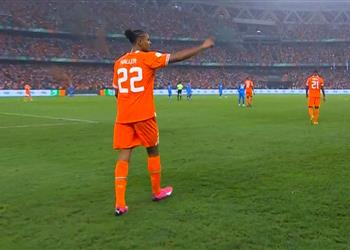 فيديو هيلير ي سجل هدف كوت ديفوار الأول أمام الكونغو الديمقراطية