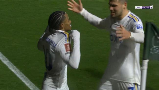 اهداف مباراة ليدز يونايتد وبليموث ارجايل 4 1 كأس الاتحاد الانجليزي