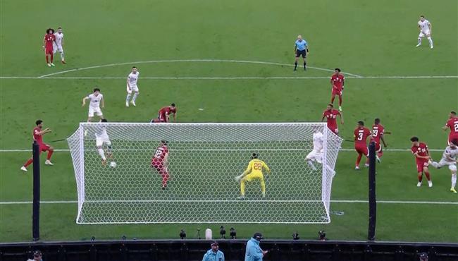 انقاذ خرافي من مدافع قطر علي مرتين يمنع هدف مؤكد لـ ايران