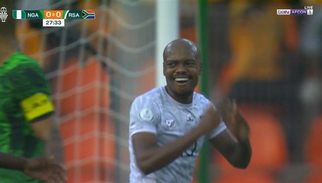 فرصة بيرسي تاو علي مرمي نيجيريا بكاس امم افريقيا