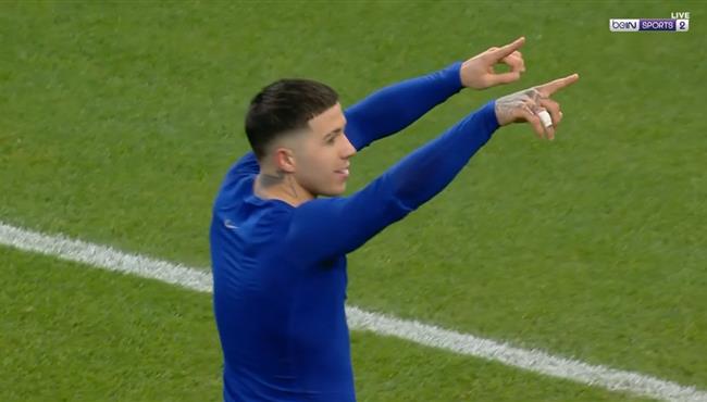 هدف إنزو فرنانديز العالمي في مرمي استون فيلا بكاس الاتحاد الانجليزي